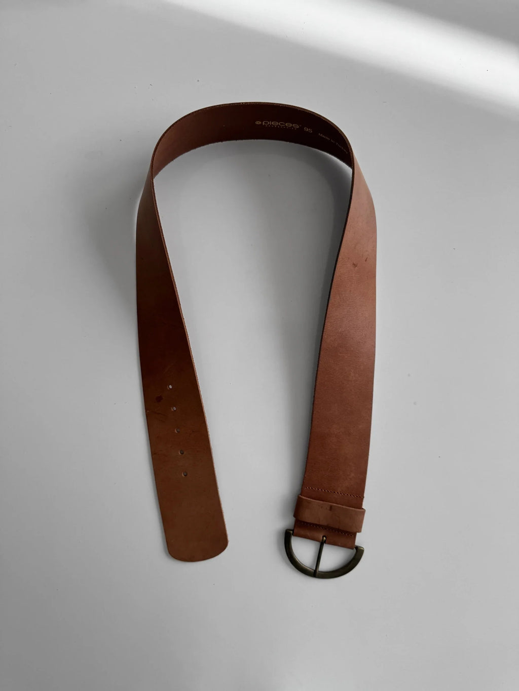 Brown Leather Belt