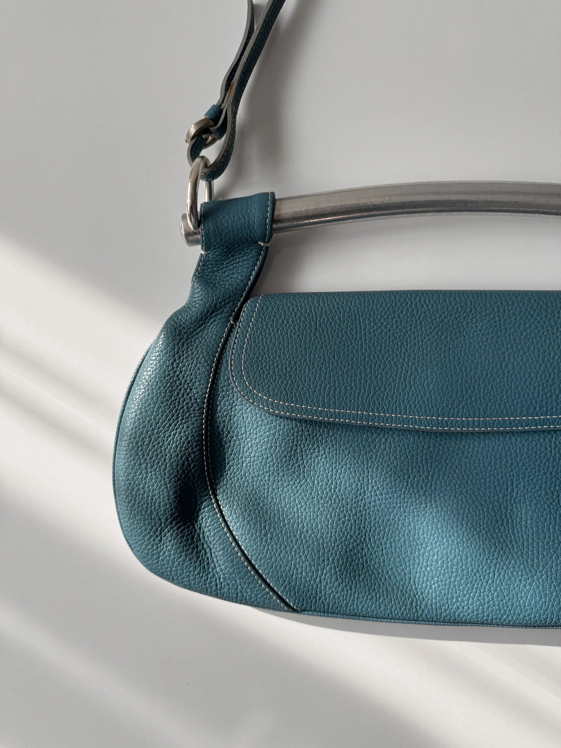 Blue Prada Bag