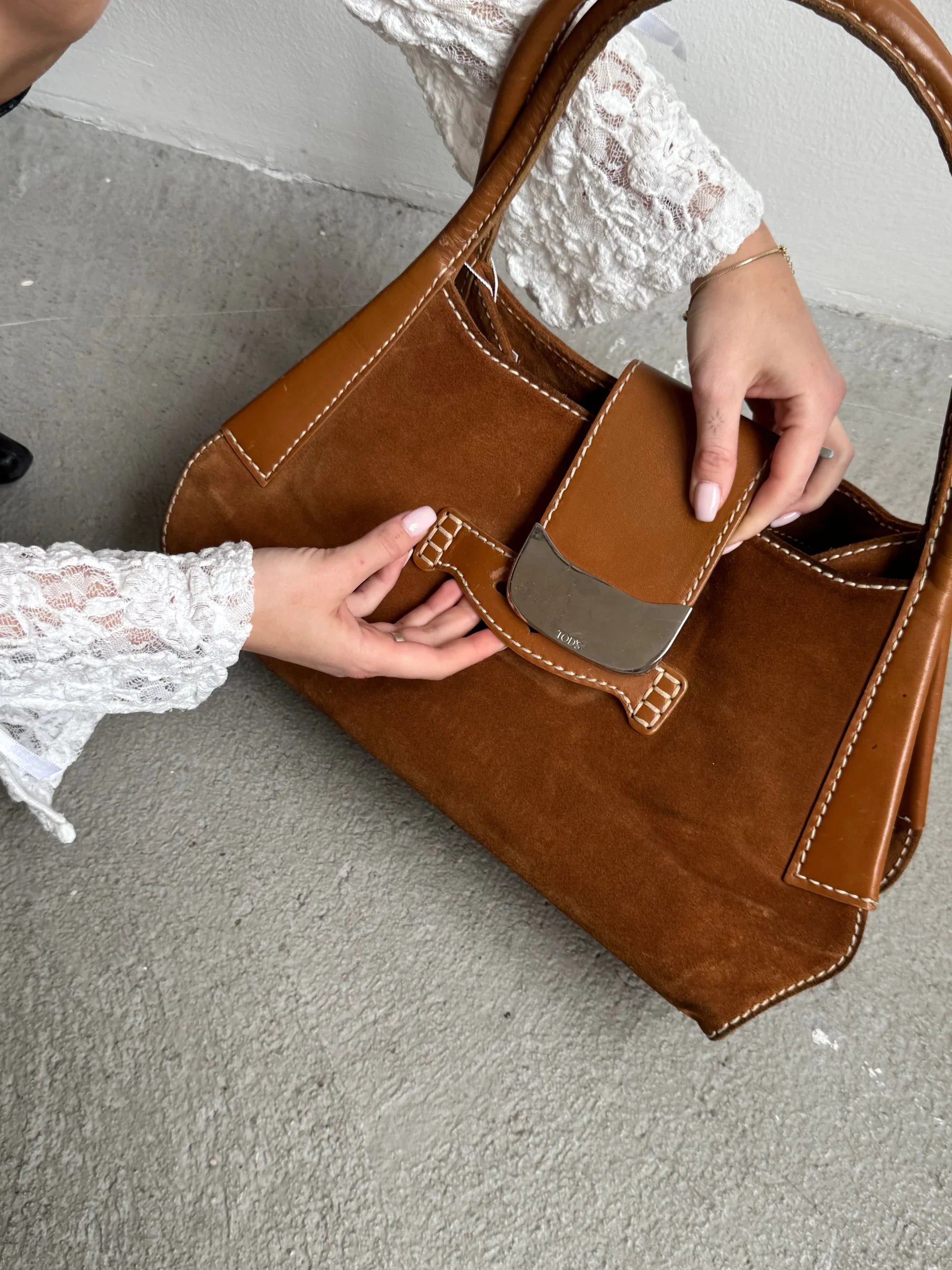 Tod’s Suede Bag
