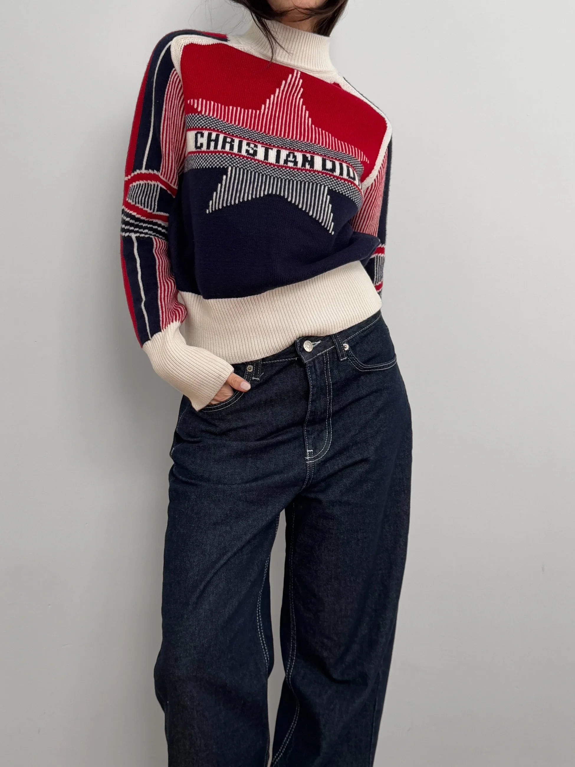 Christian Dior Alps Wool/Cashmere Sweater