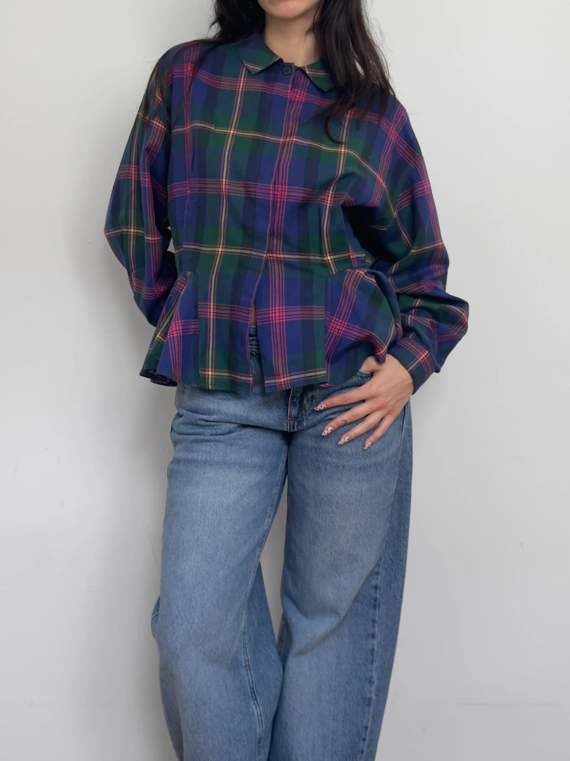 Benetton Checked Shirt