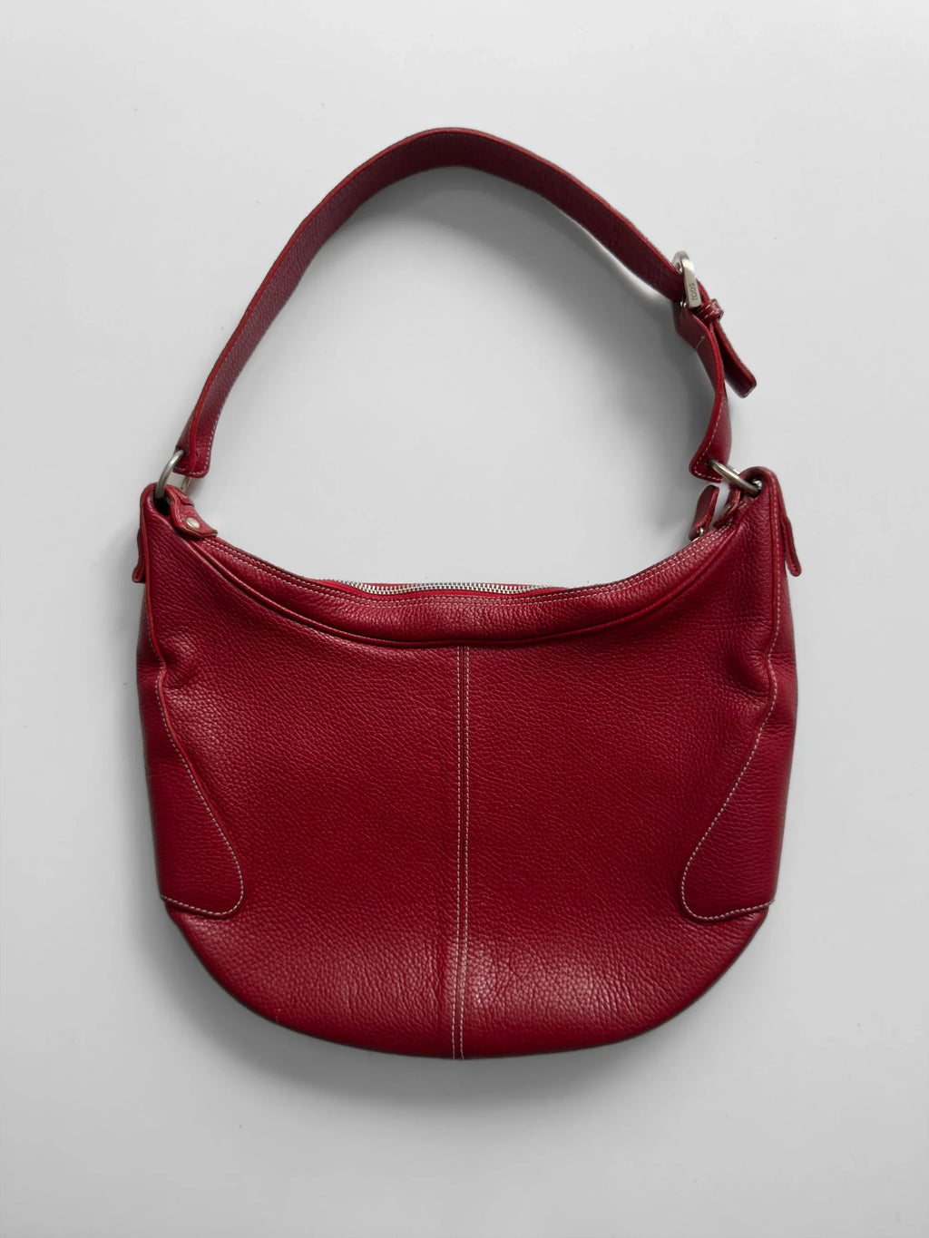 Tod's Red Leather Bag