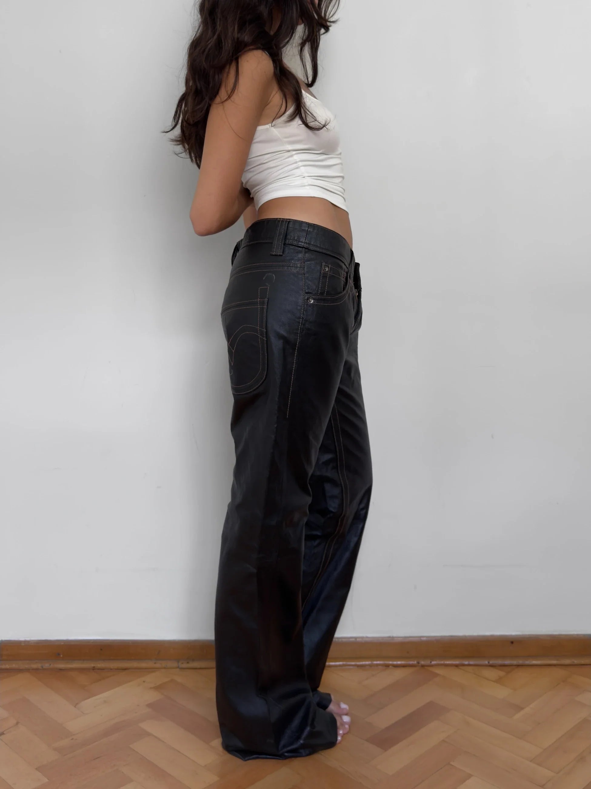 Chevirex Leather Trousers
