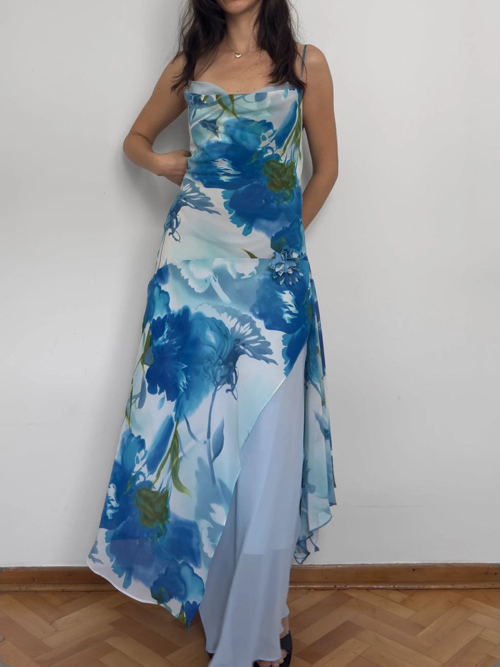 Floral Evening Dress