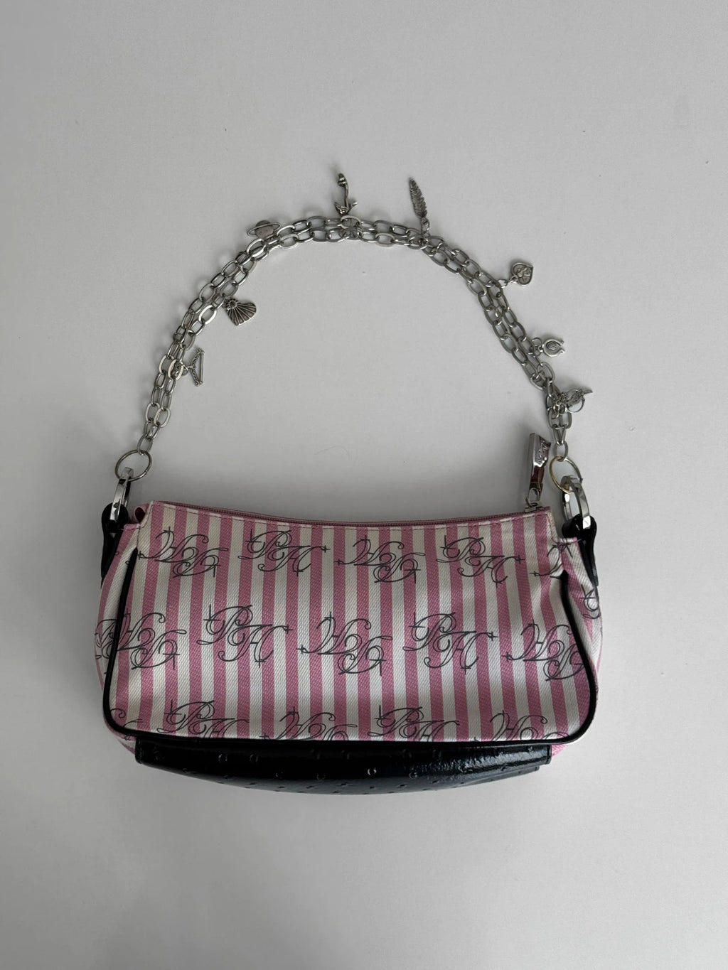 Charm-Detailed Shoulder Bag