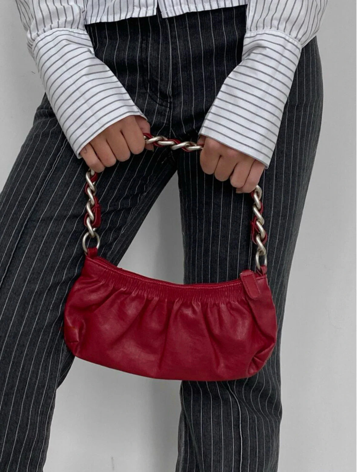 Mini Red Shoulder Bag