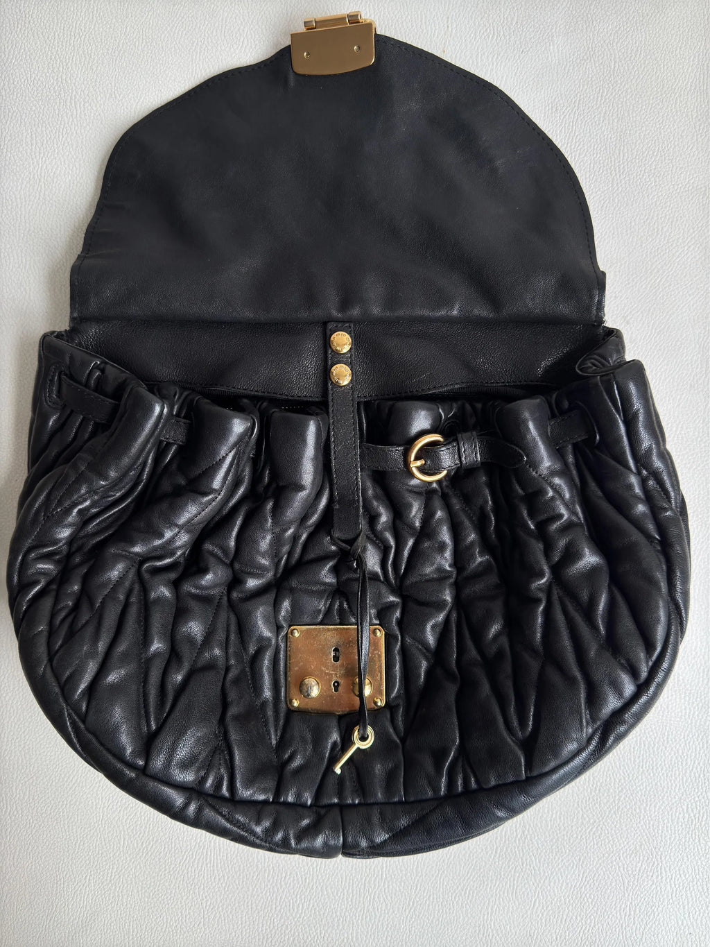 Miu Miu Snap Hobo Bag