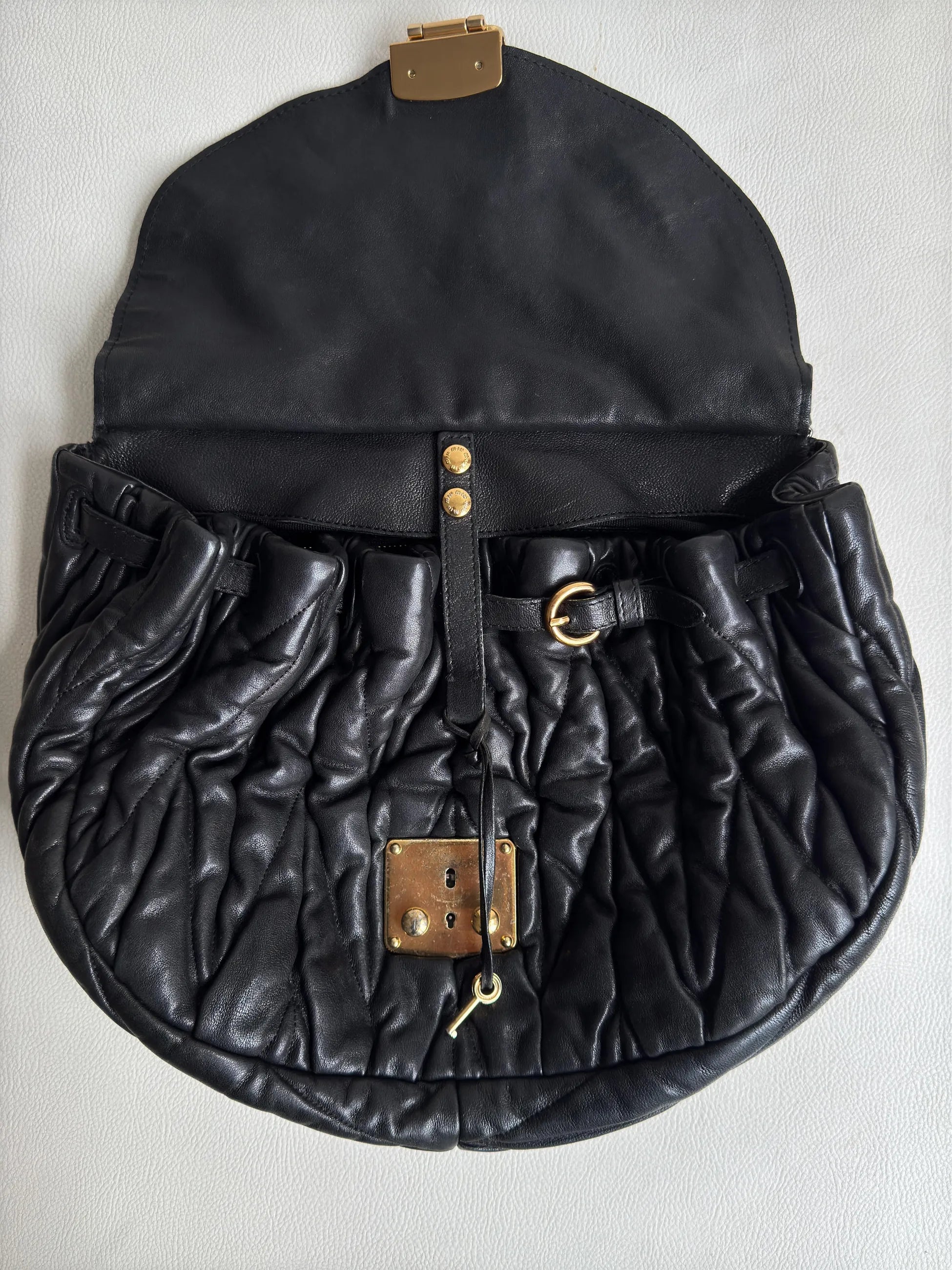 Miu Miu Snap Hobo Bag