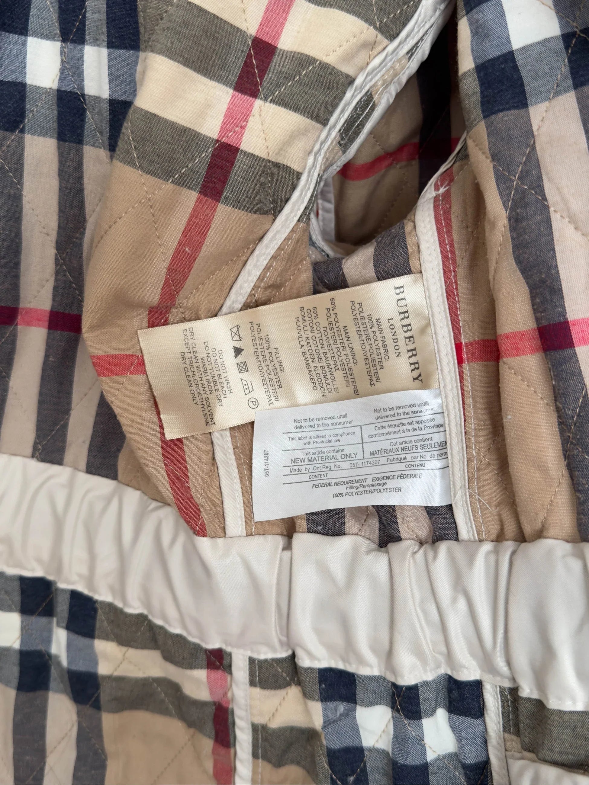 Burberry Utility Coat Cream