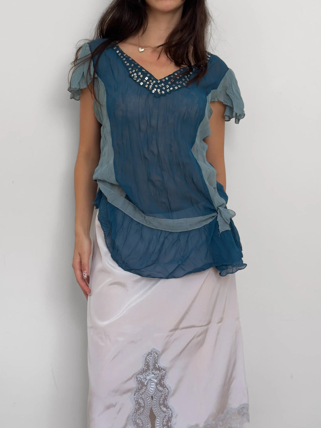 Italian Chiffon Blouse