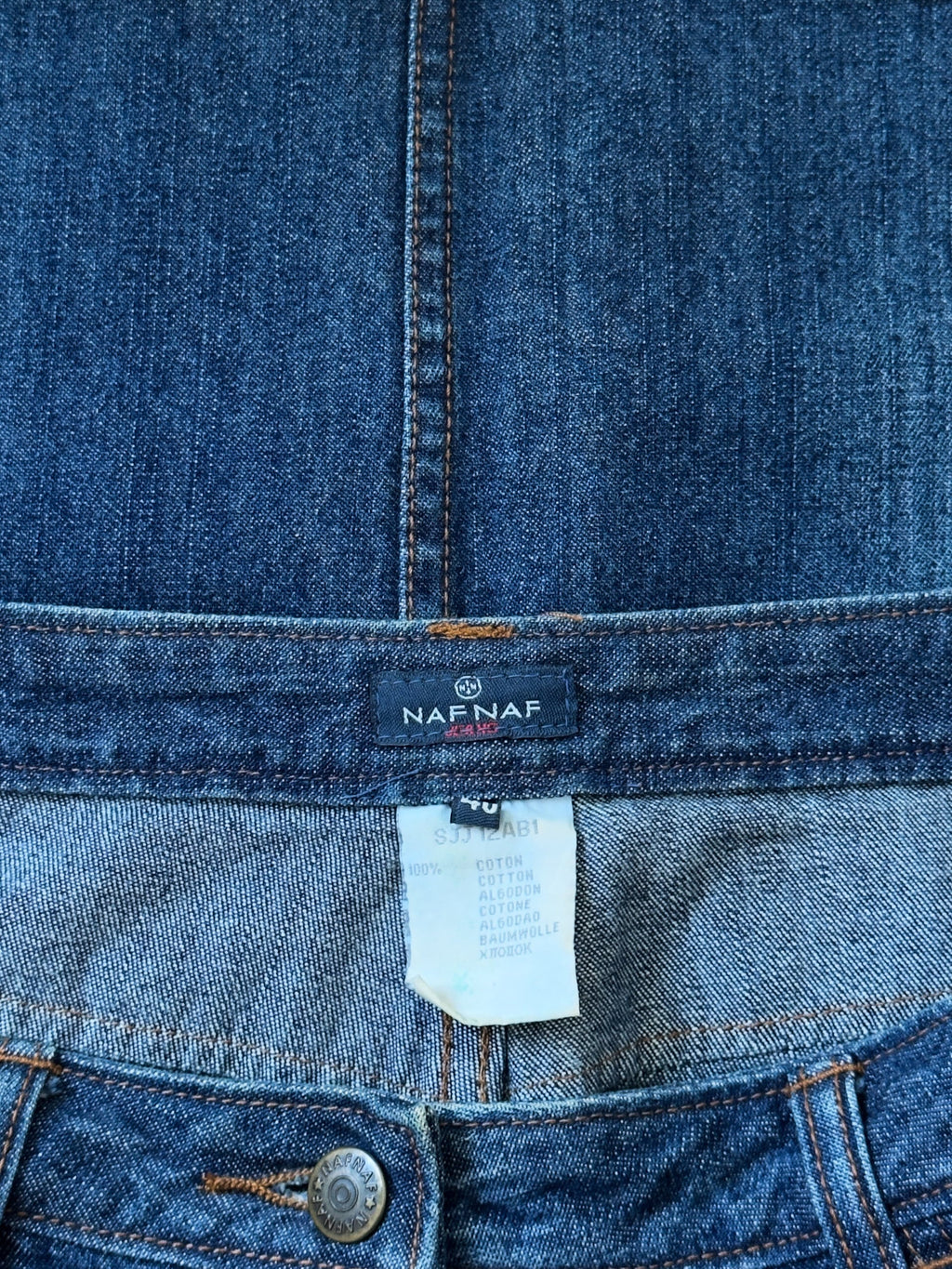 NafNaf Denim Skirt