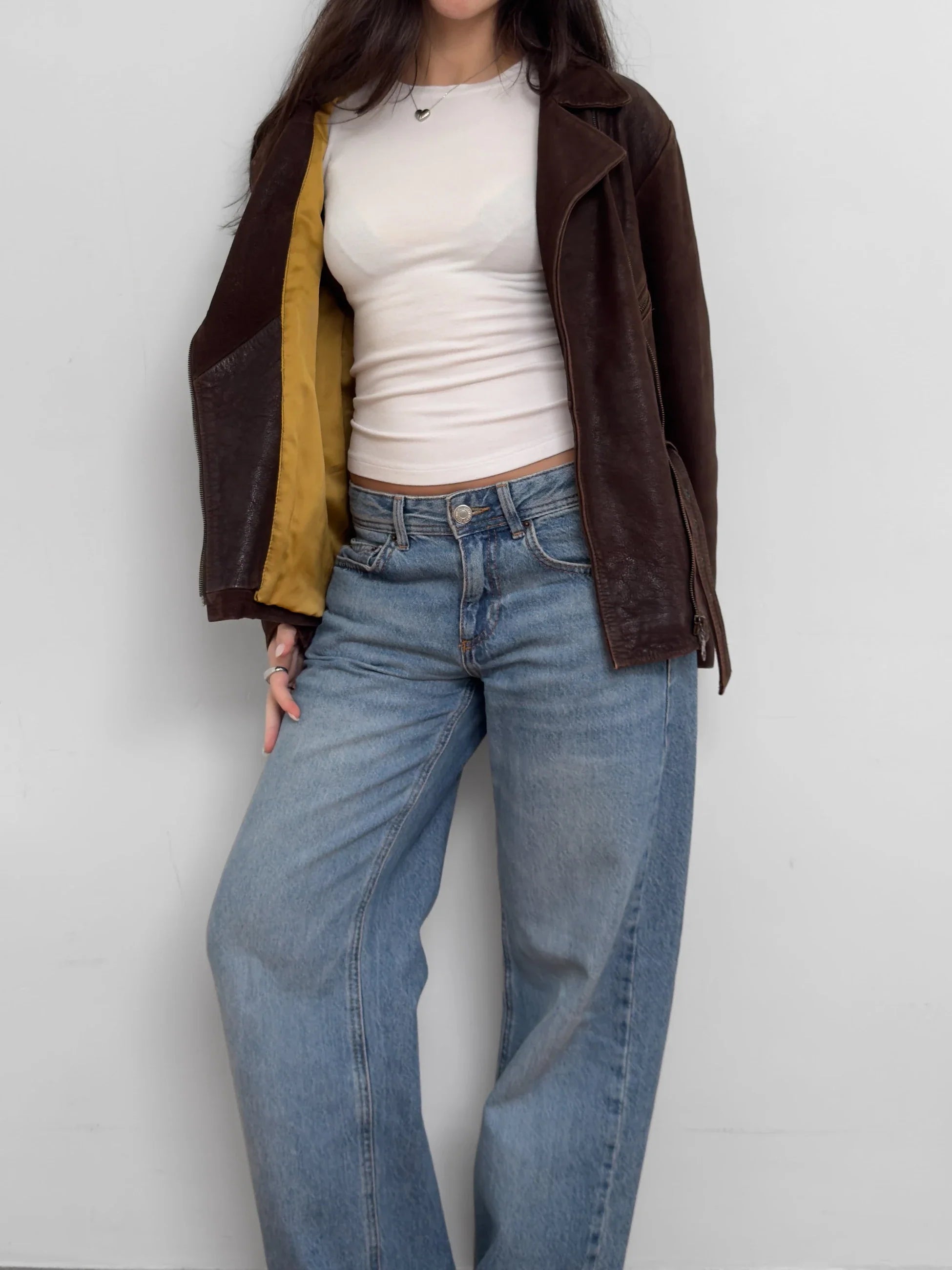 Brown Leather Jacket