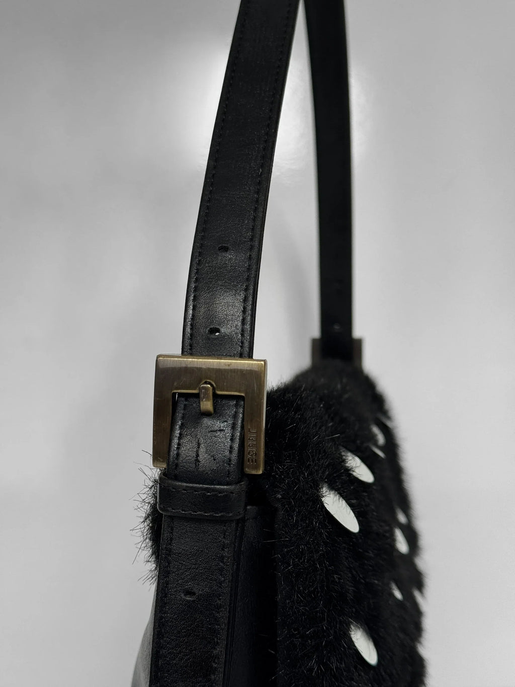 Esprit Fur-Trimmed Bag