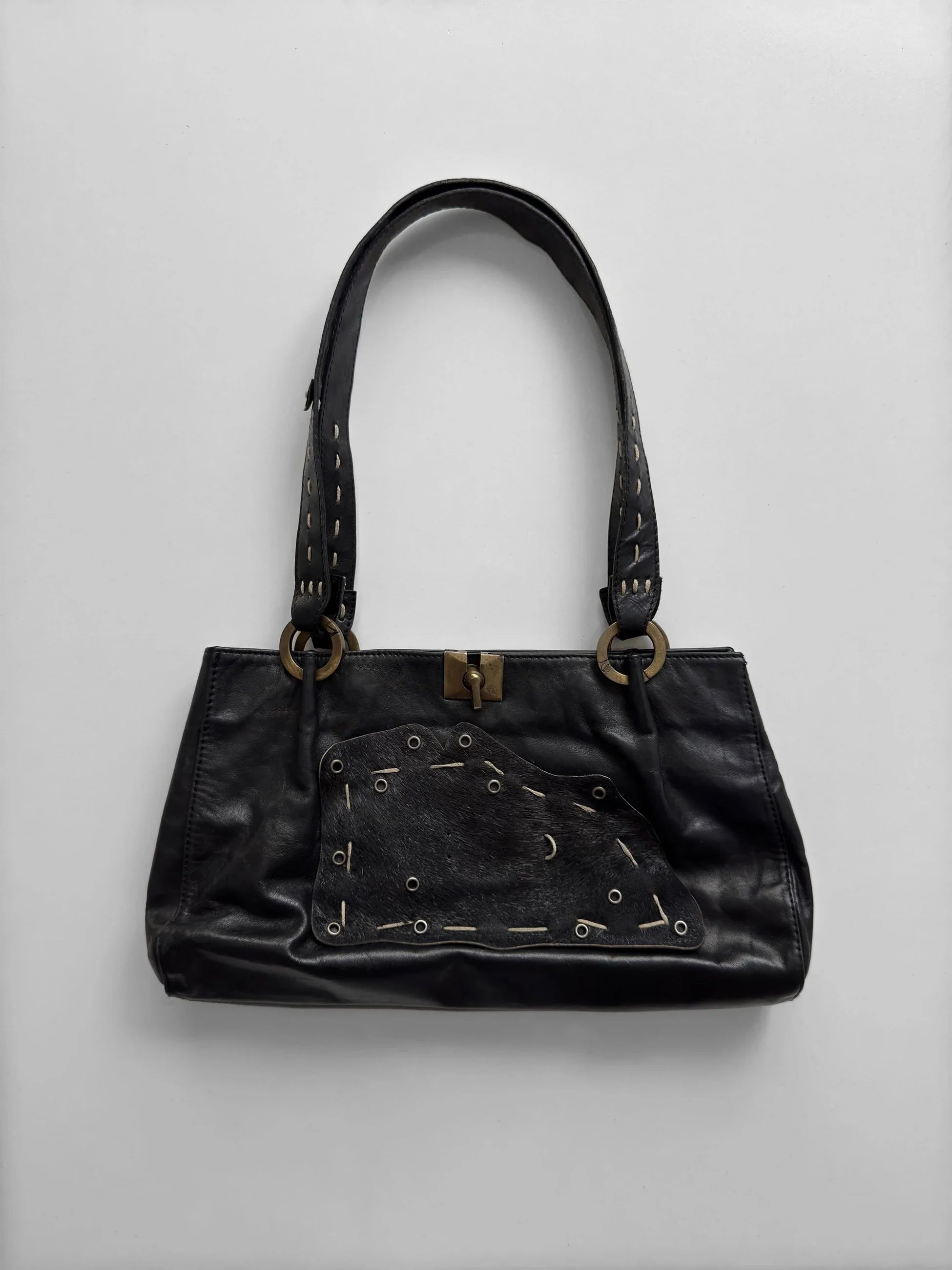 Black Leather Bag