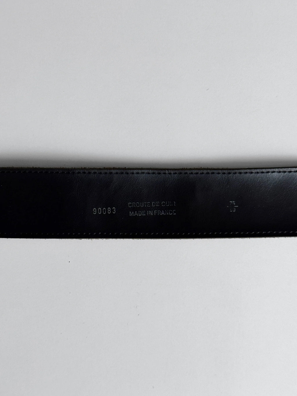 Brown Suede Belt