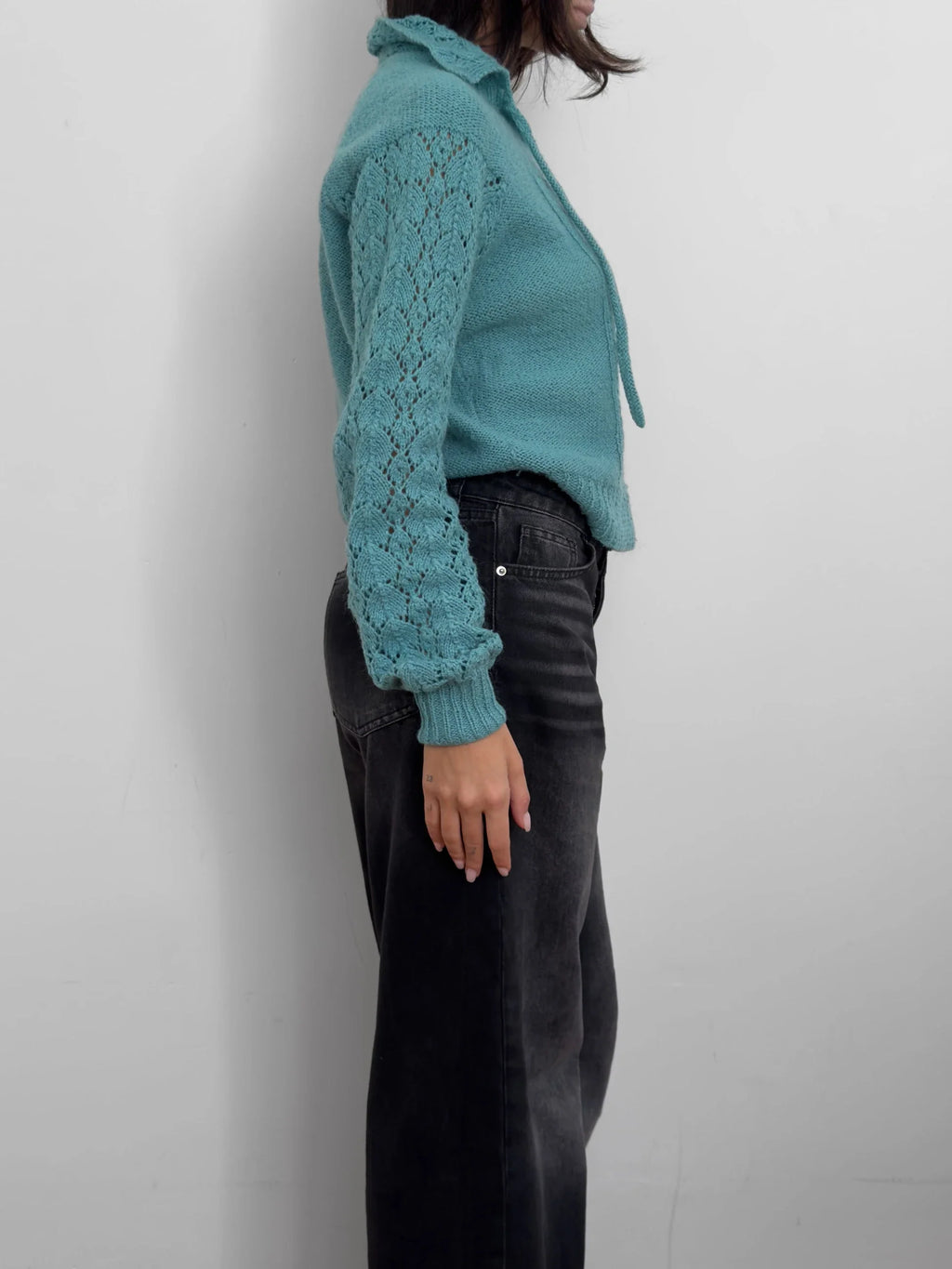 Blue Wool Sweater