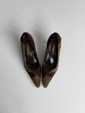 Cowhide Heeled Shoes