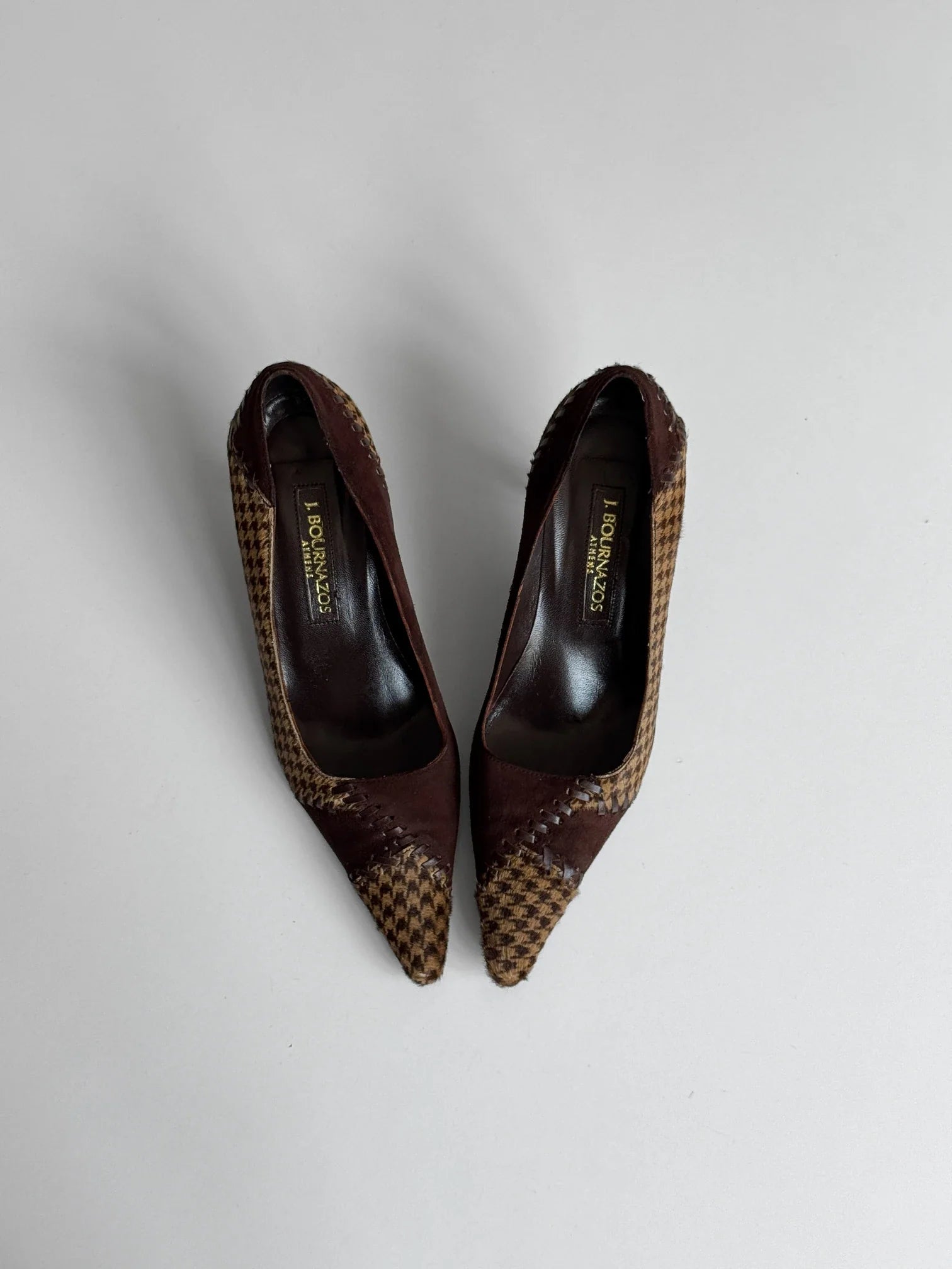 Cowhide Heeled Shoes