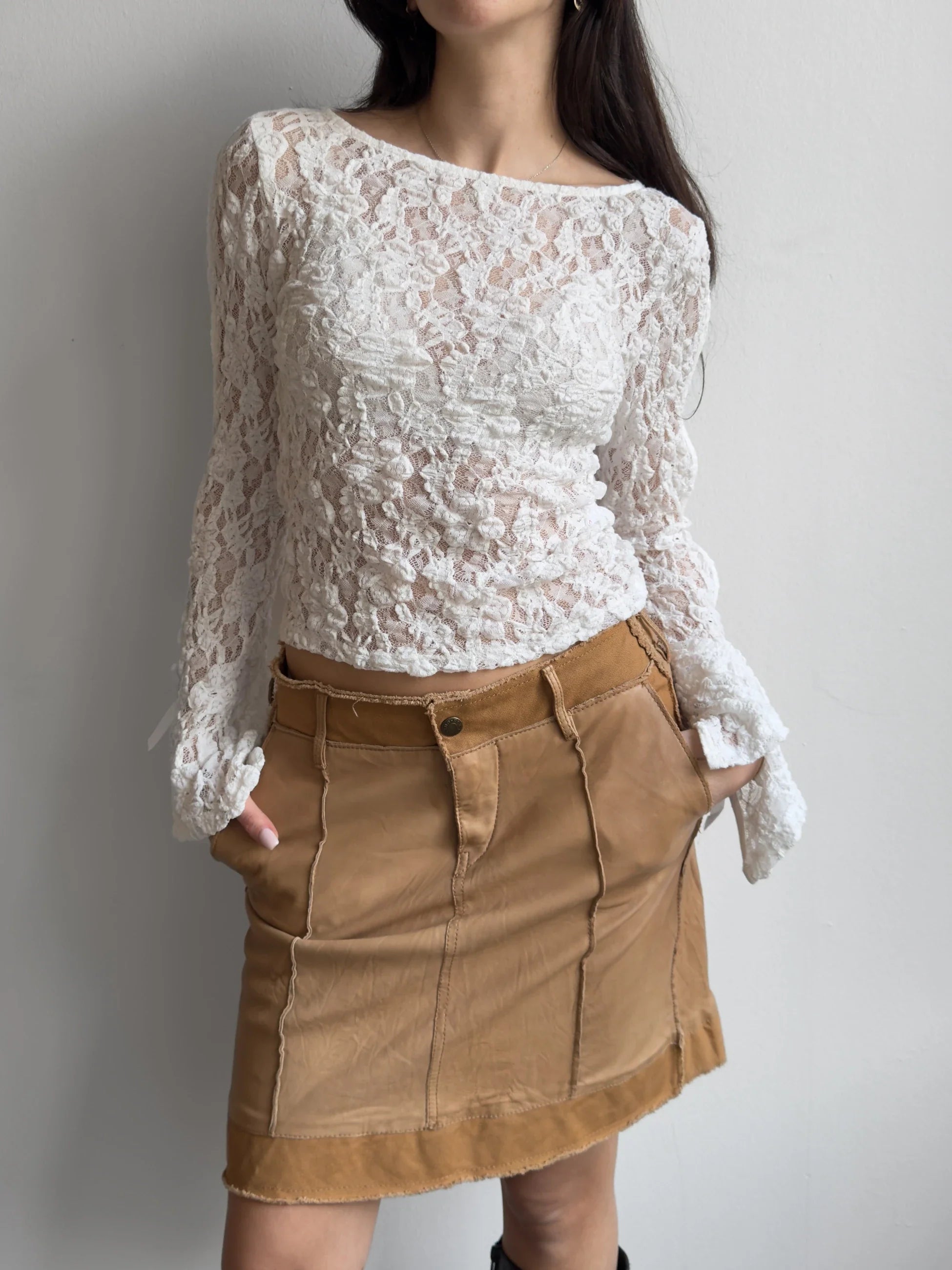 White Lace Blouse