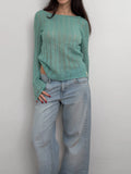 Killah Aqua Green Wool Sweater