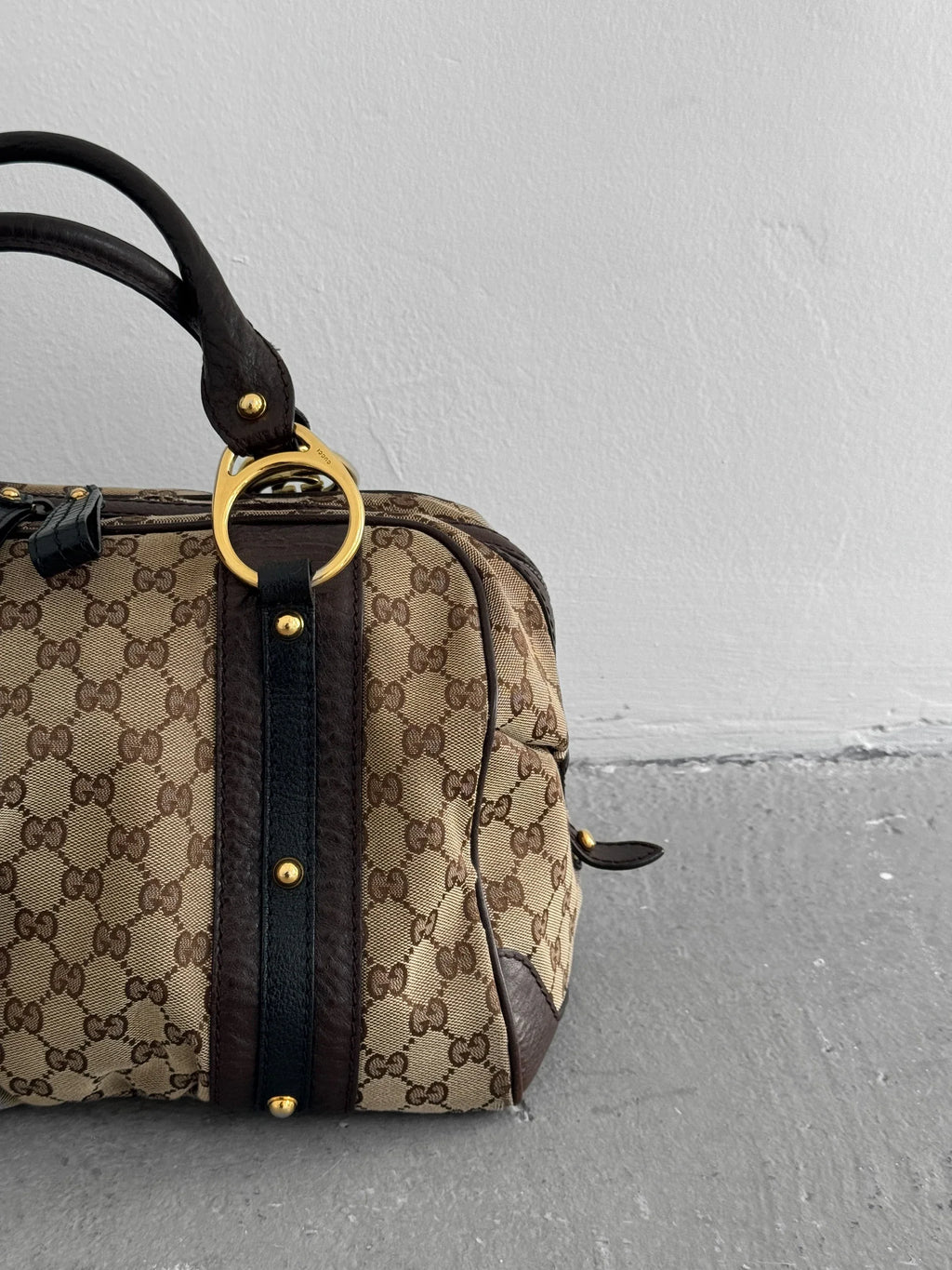 Gucci GG Canvas Boston Bag