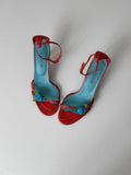 Pomegranate Red Heeled Shoes