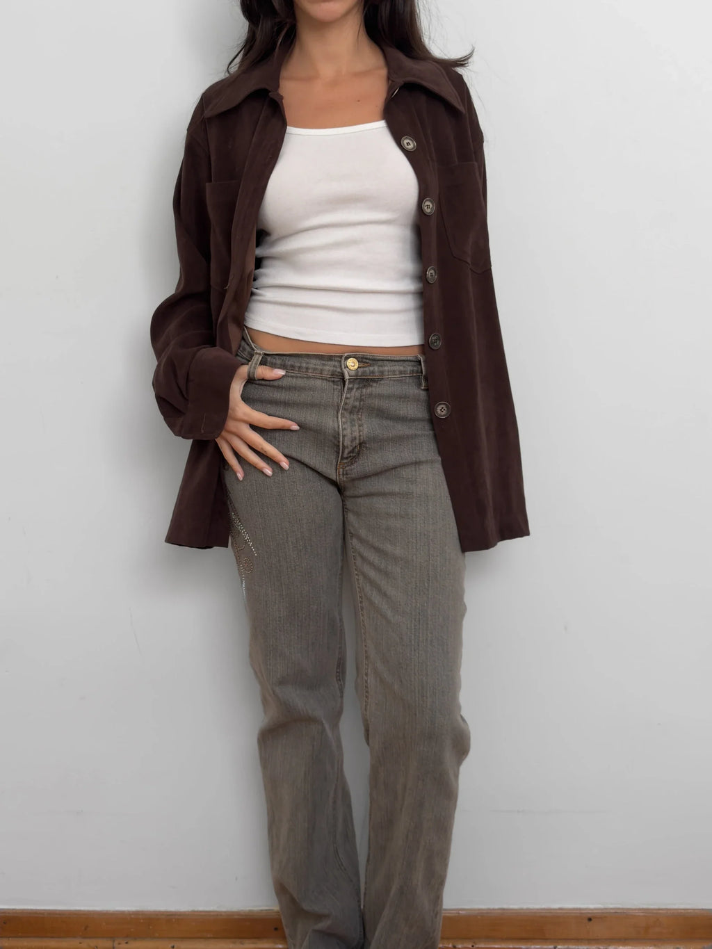 Brown Suede Jacket