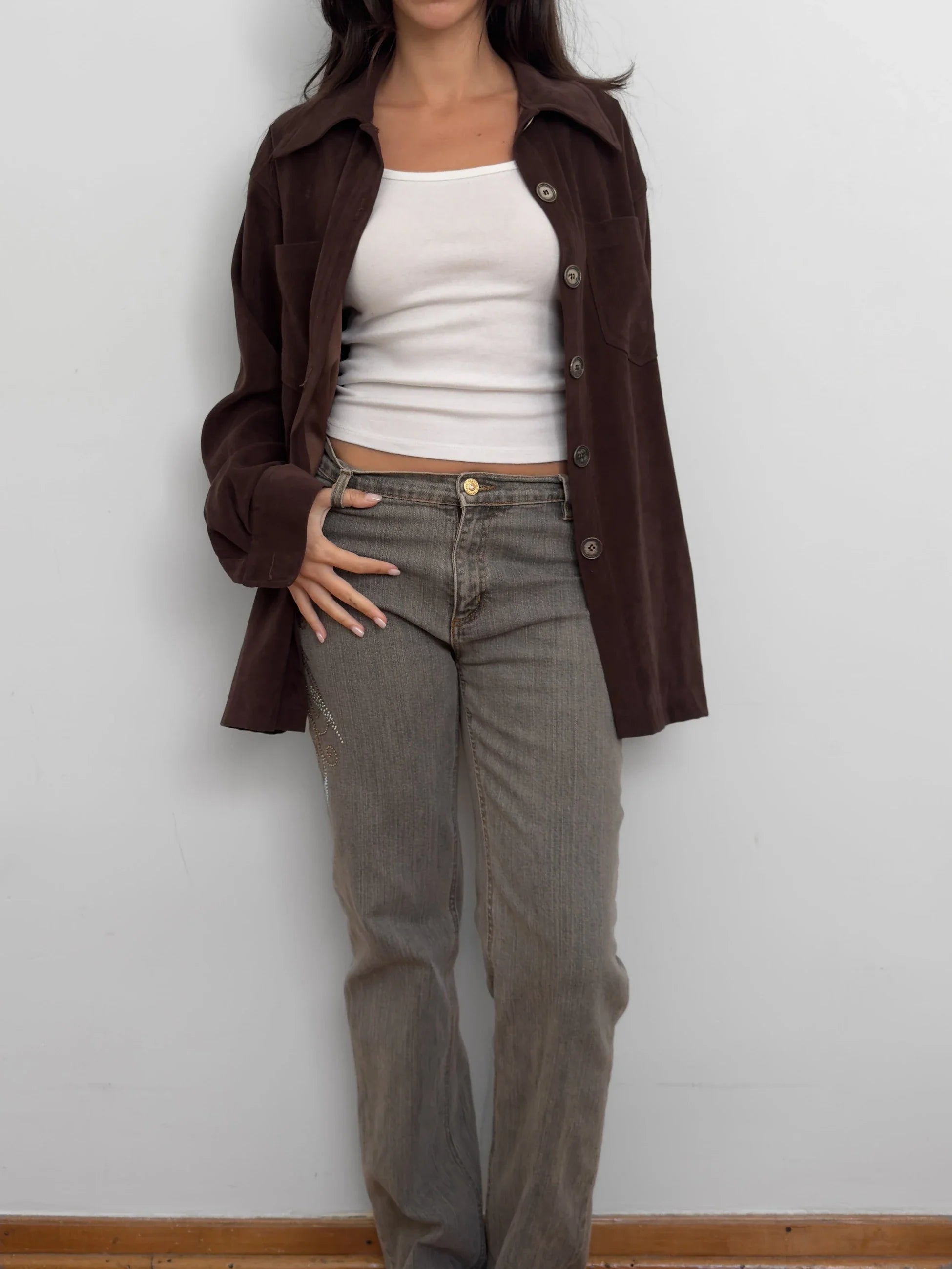 Brown Suede Jacket