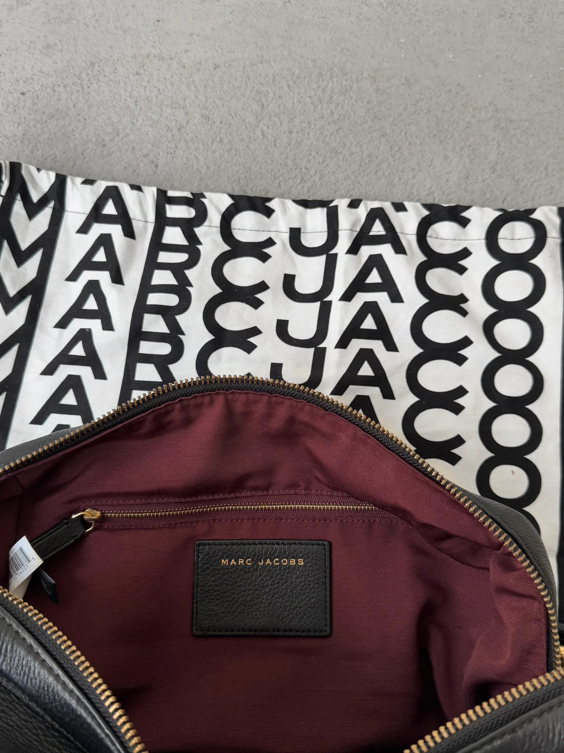 Marc Jacobs Black Leather Bag