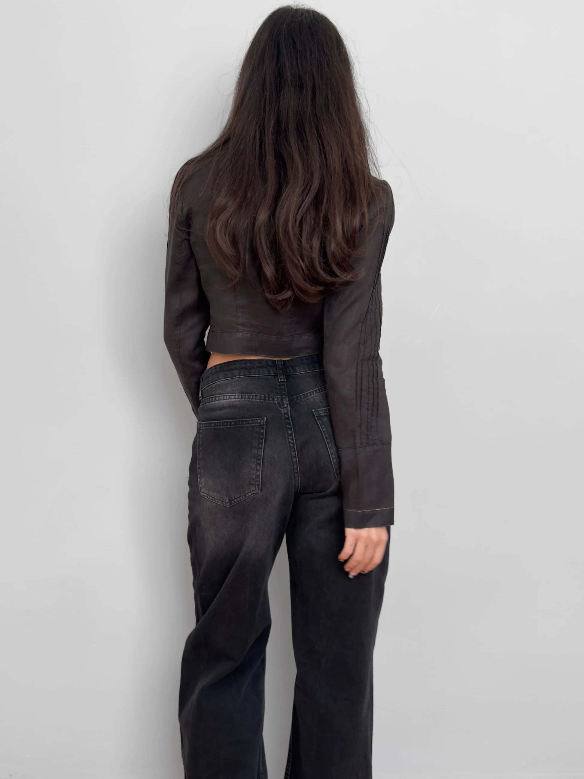 Black Linen Jacket