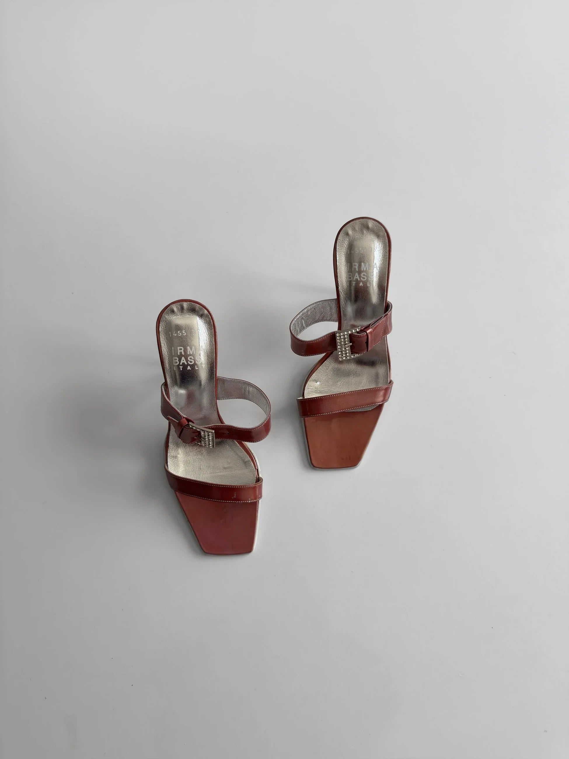 Irma Bassi Heeled Mules