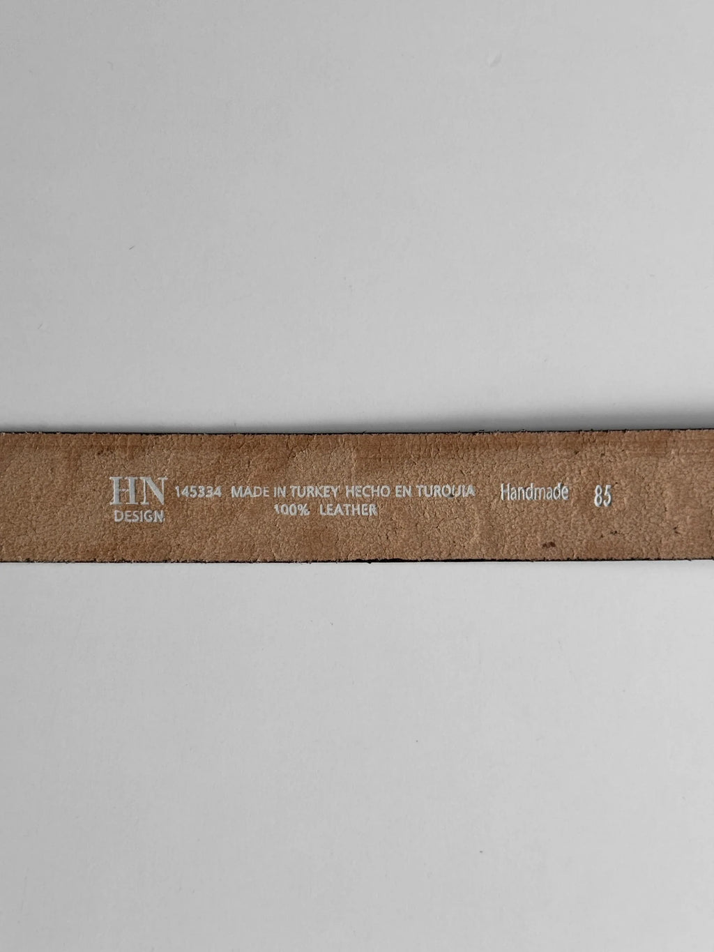 Handmade Leather Belt