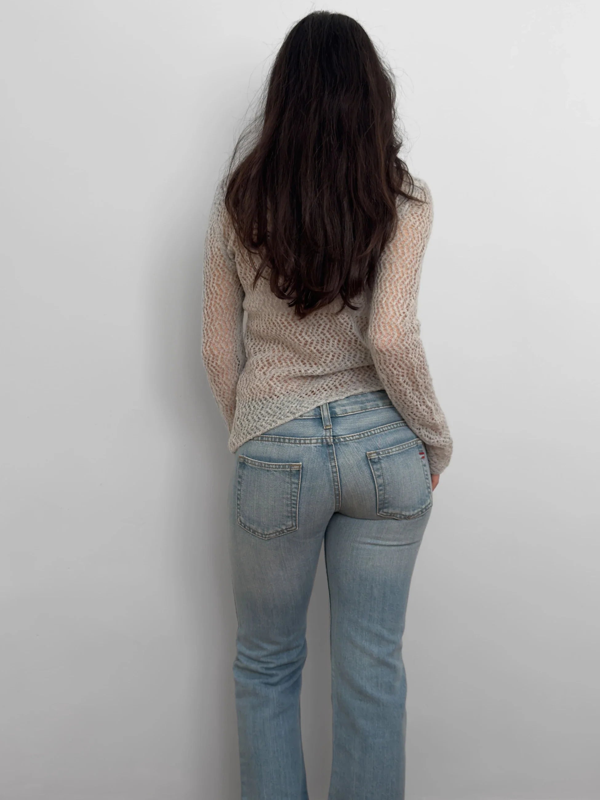 Grey Mohair Sweater