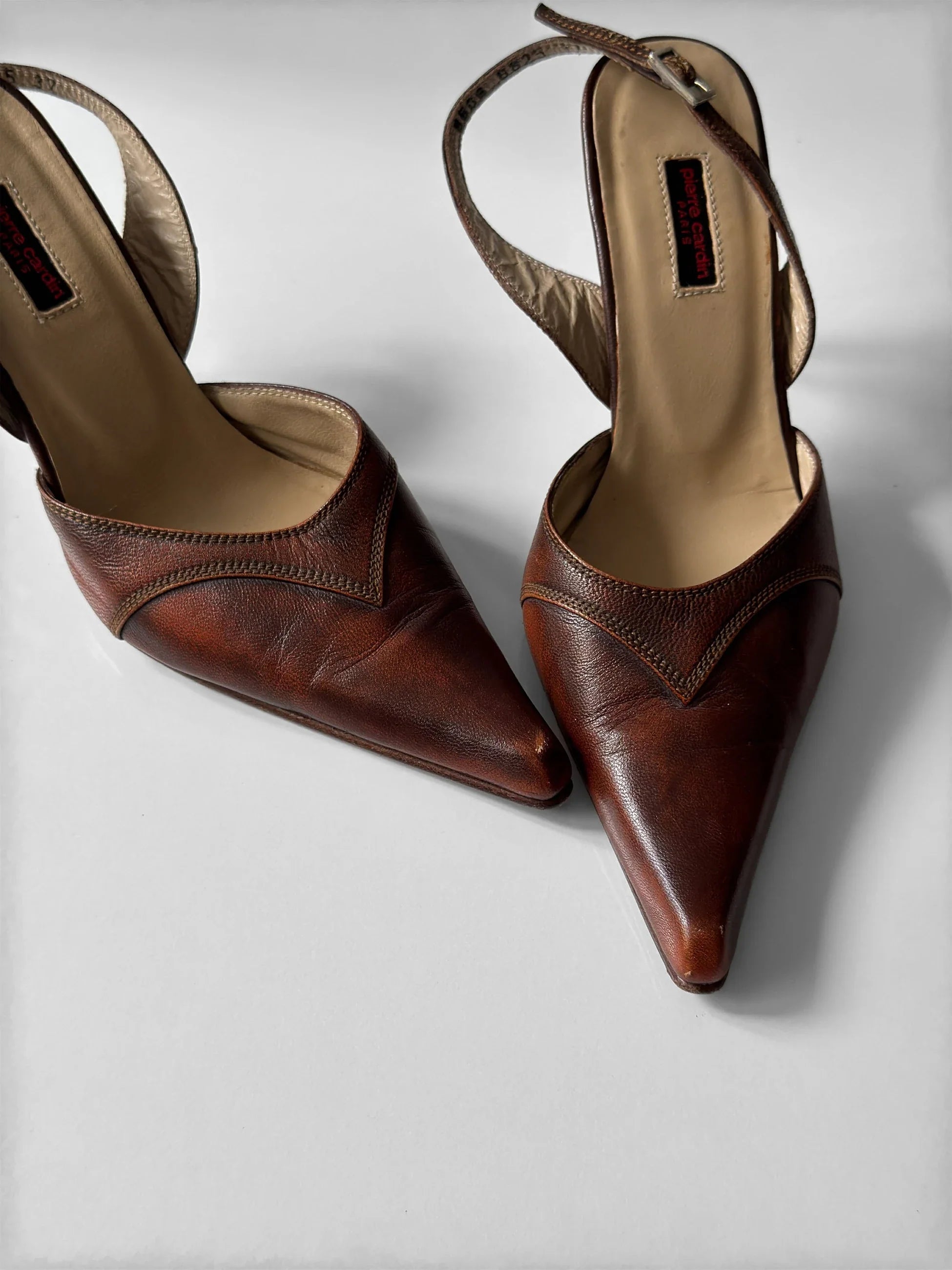 Distressed Heeled Shoes
