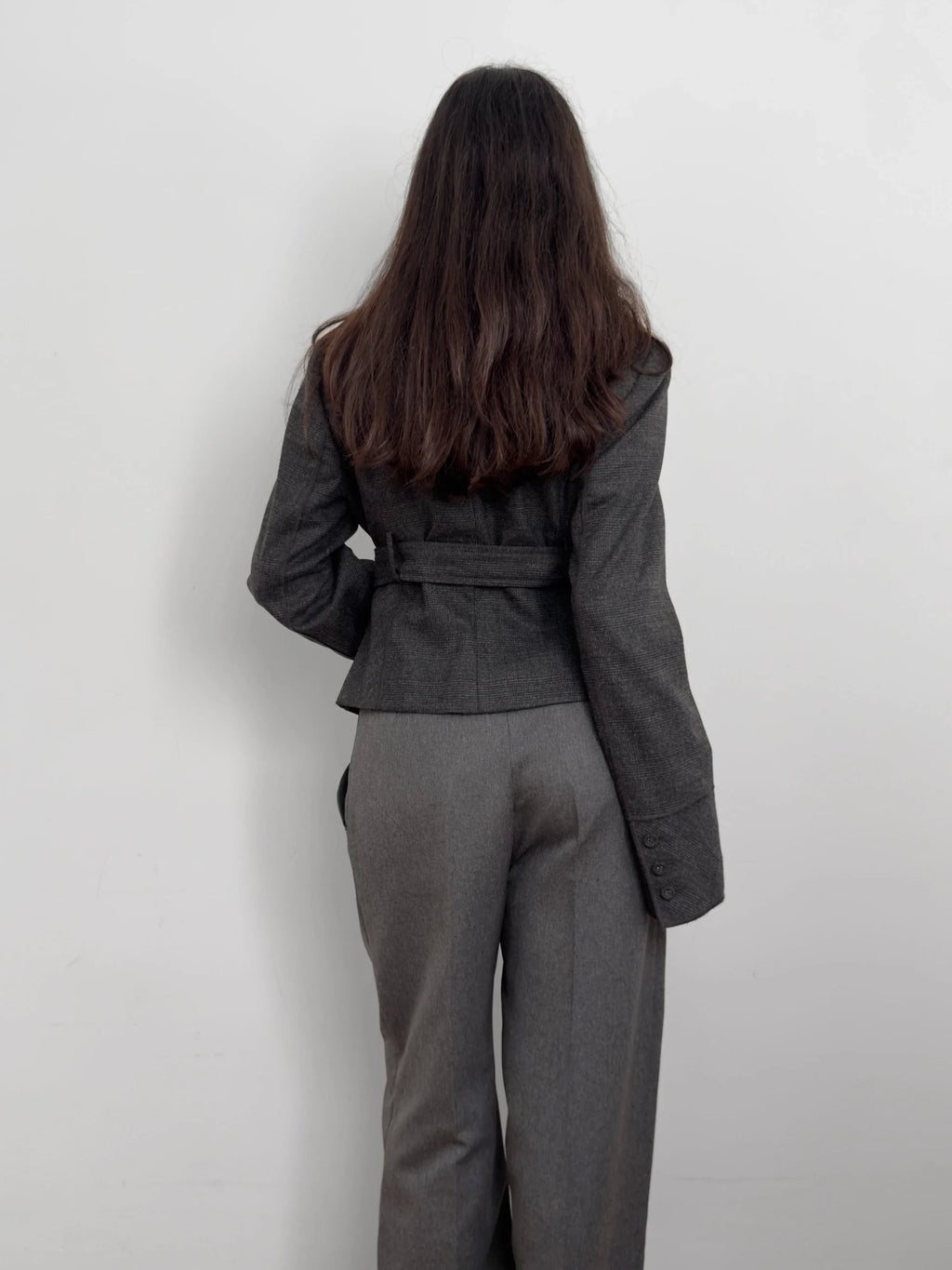 Grey Wool Blazer