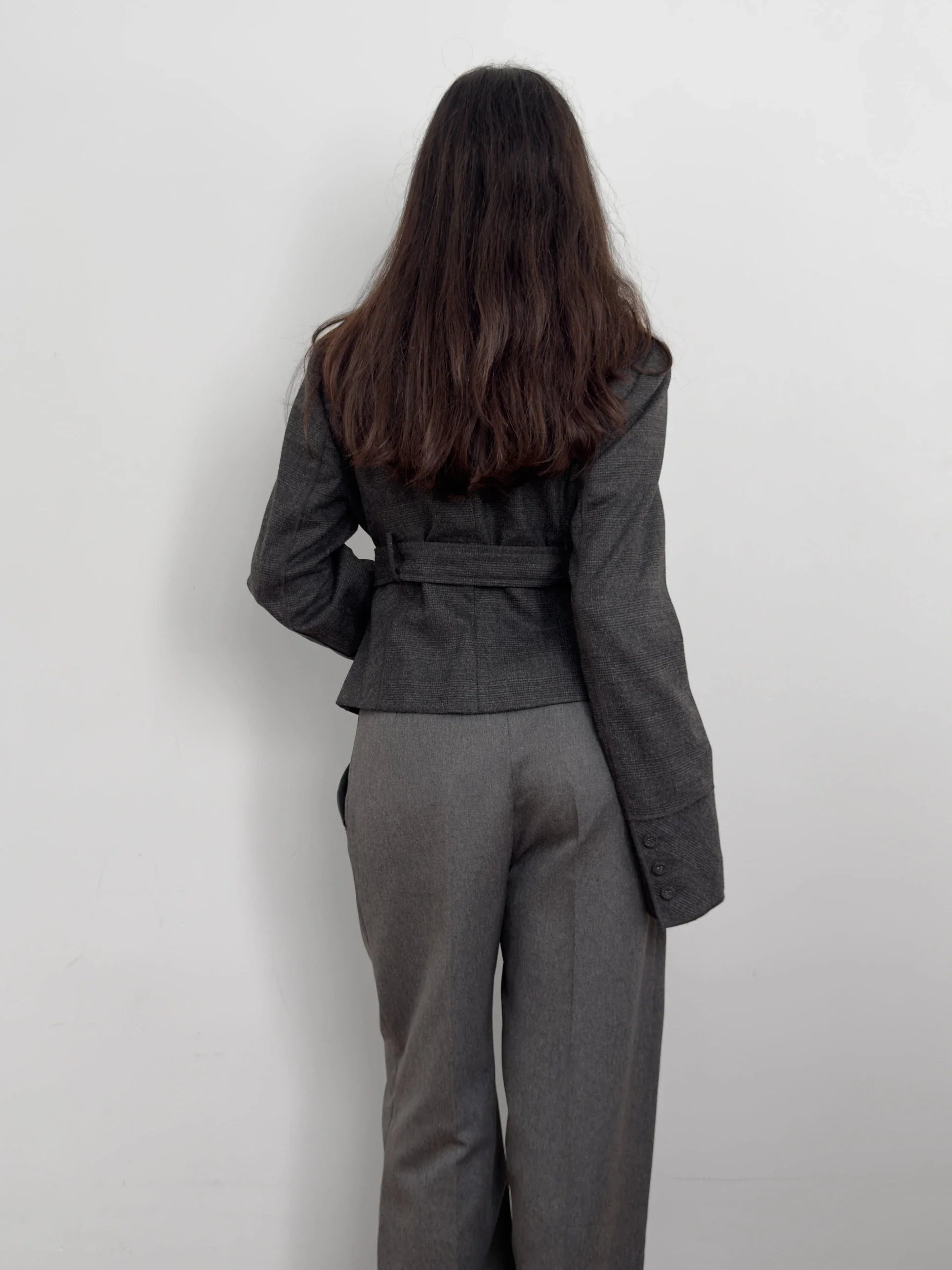 Grey Wool Blazer