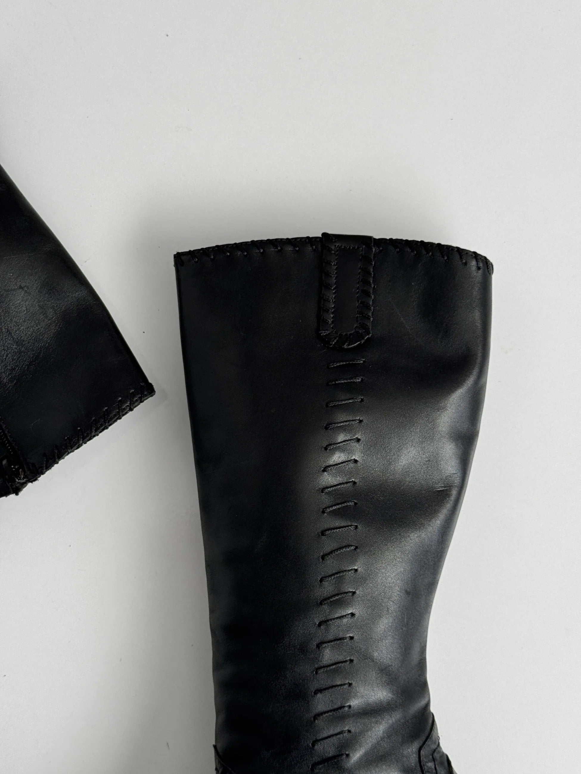 Black Leather Boots