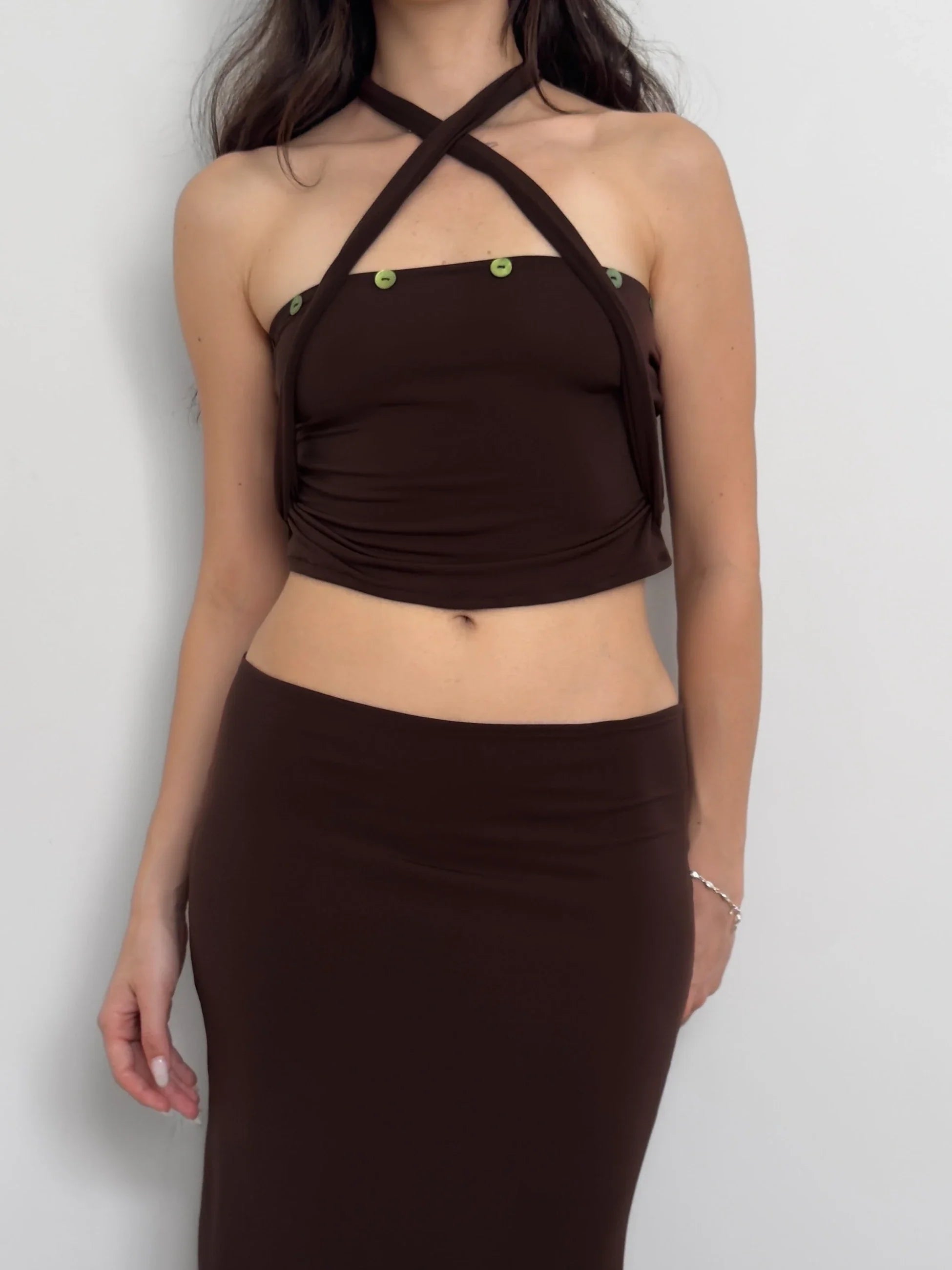Coramour Brown Blouse