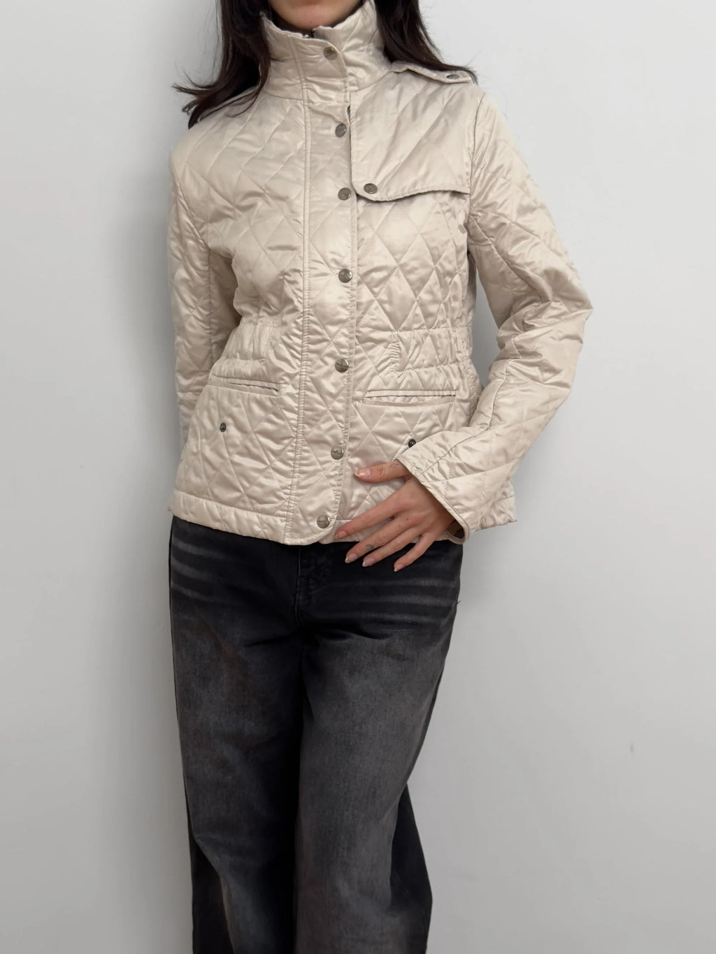 Burberry Utility Coat Cream