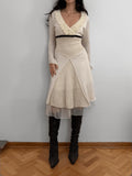 Long Sleeve Knit Dress
