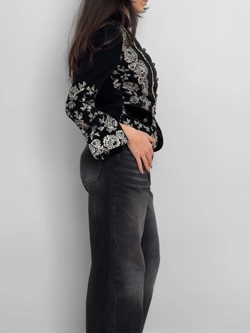 Embroidered Napoleon Jacket