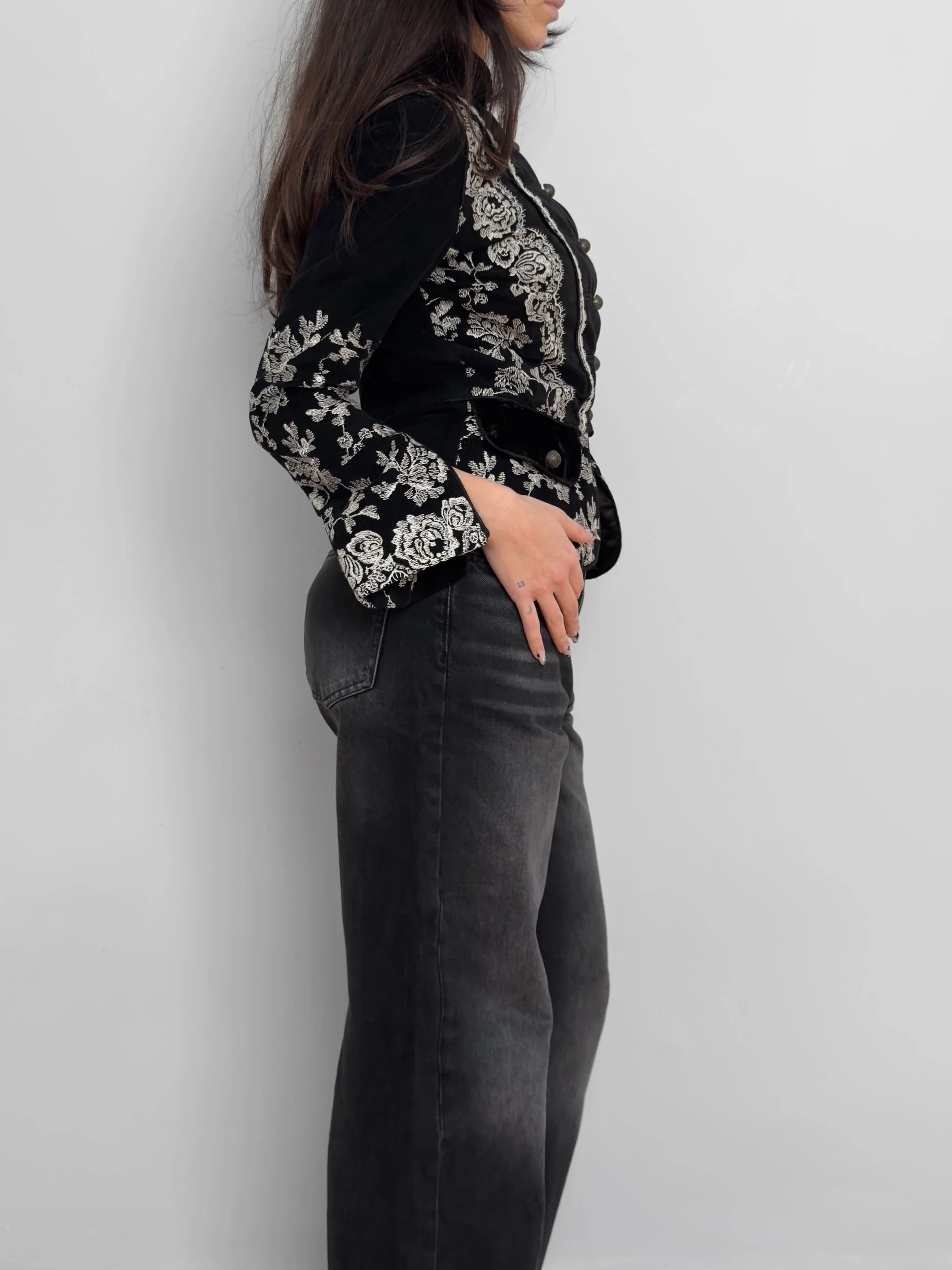 Embroidered Napoleon Jacket