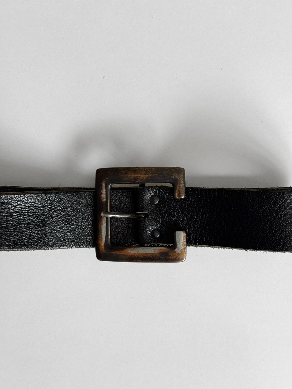 Black Leather Belt