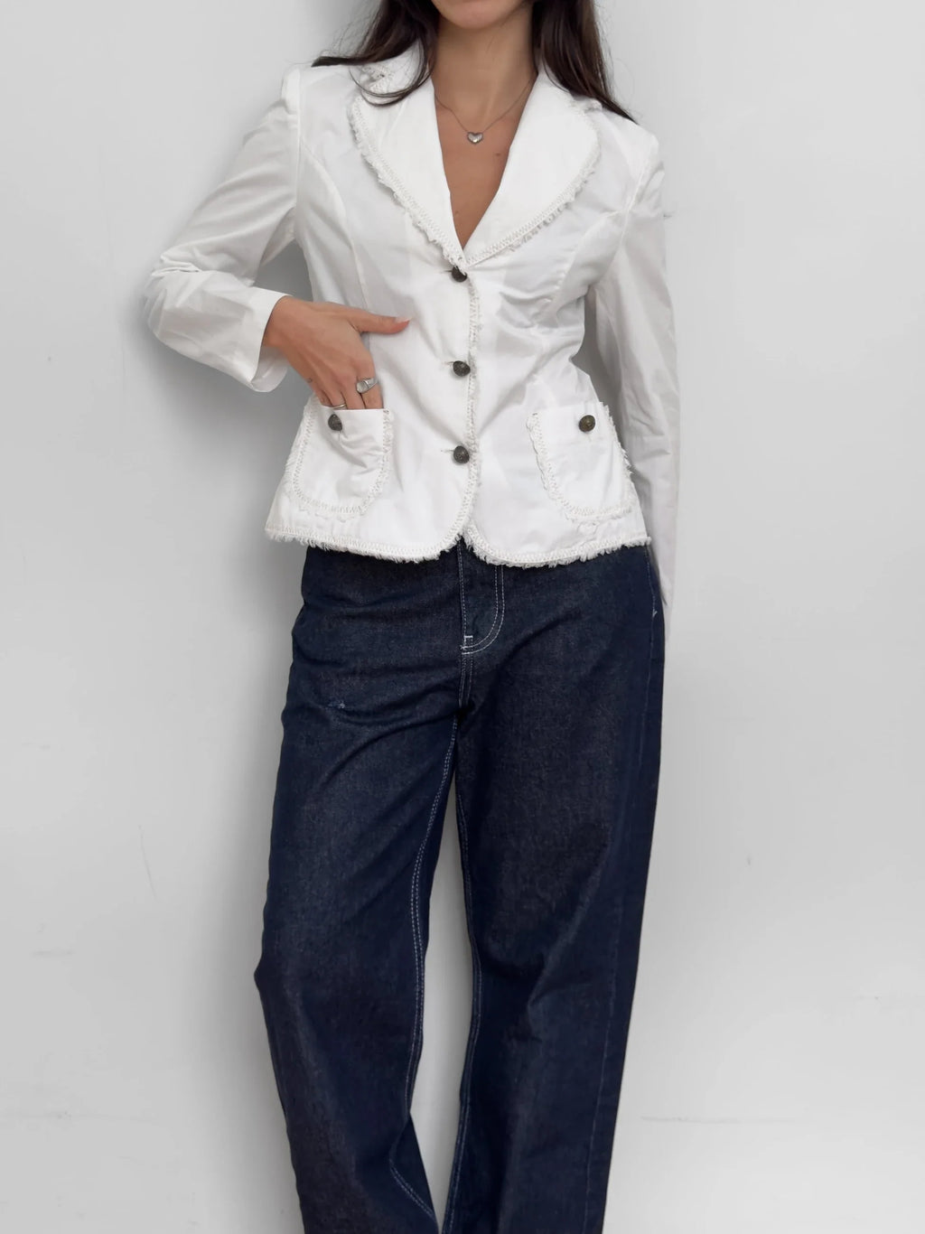 White Cotton Jacket