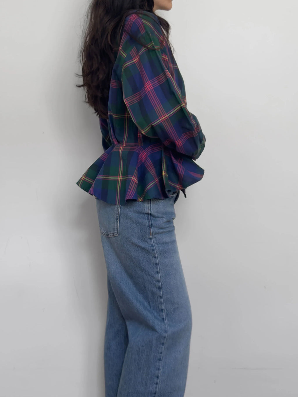 Benetton Checked Shirt