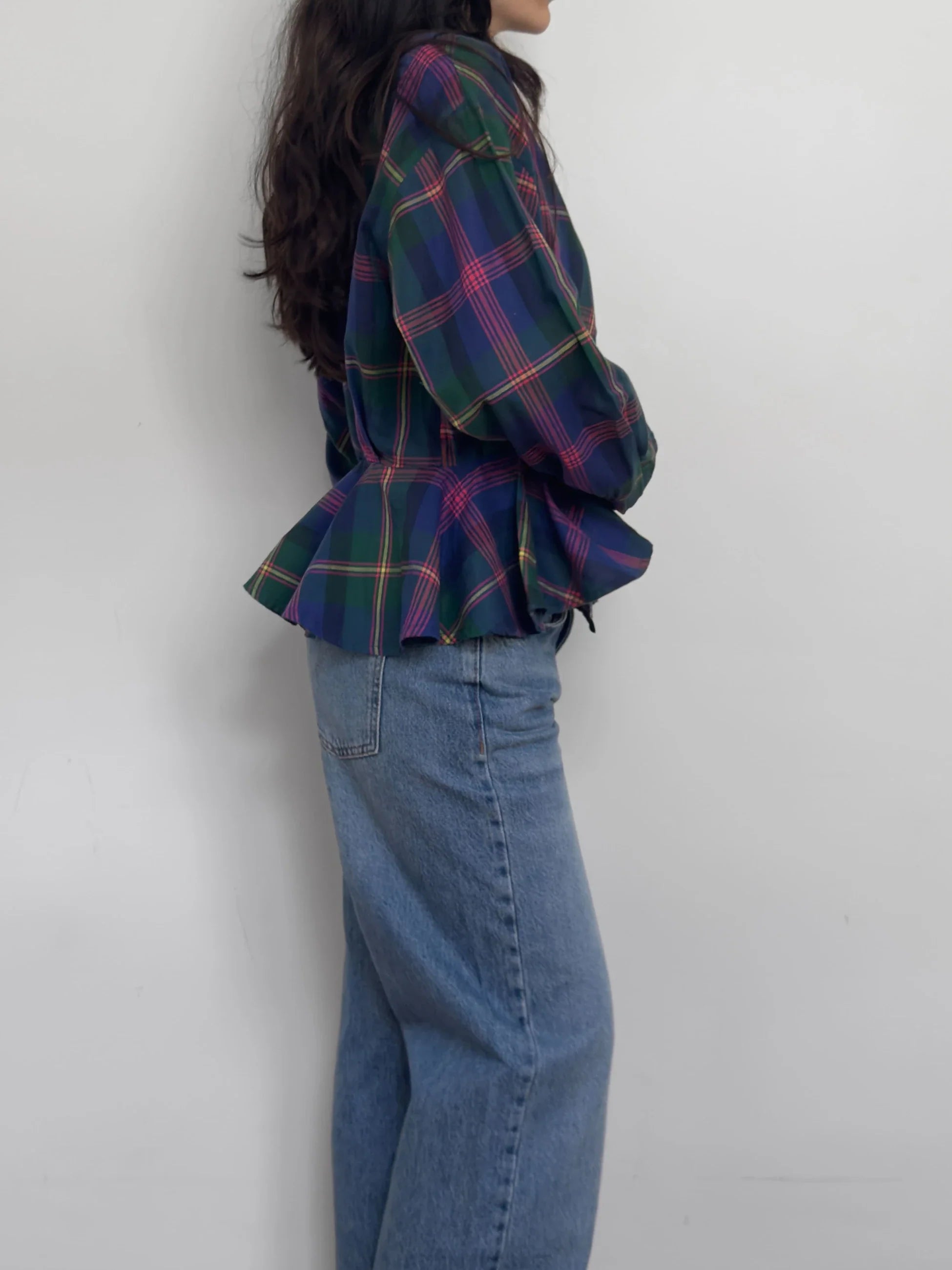 Benetton Checked Shirt