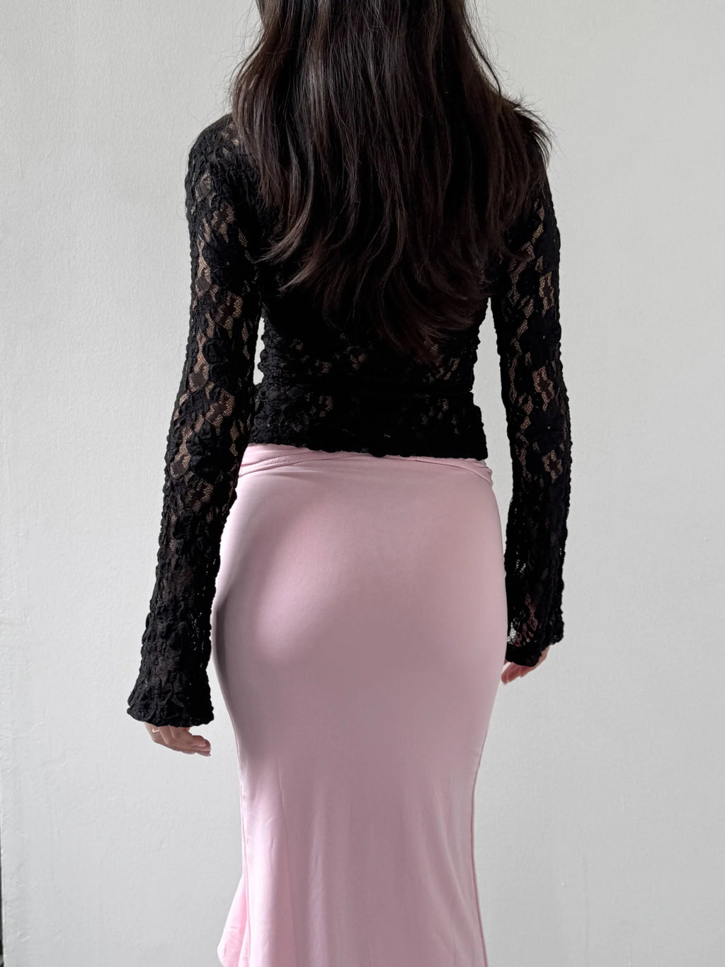 Black Lace Blouse