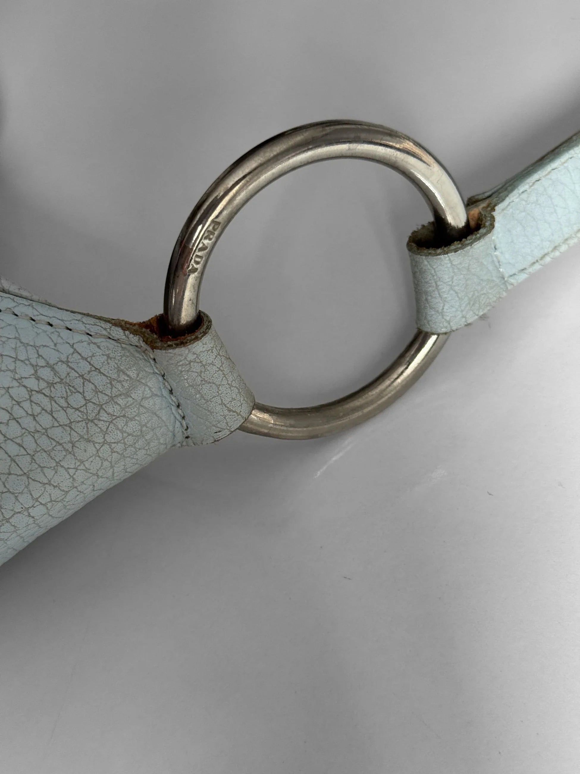 Prada Blue Shoulder Bag