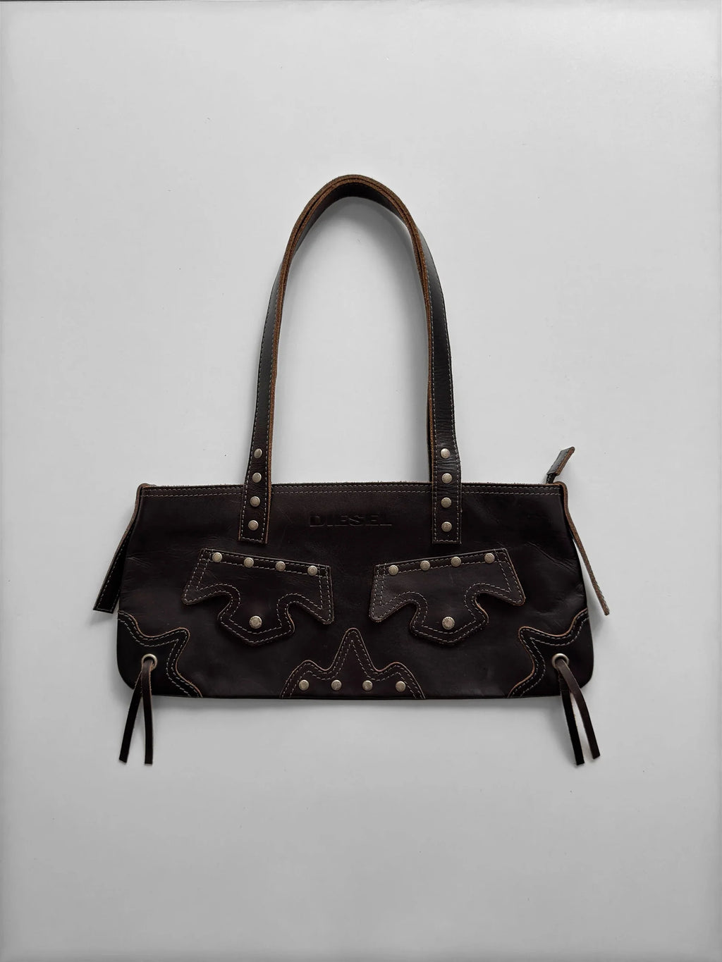 Diesel Leather Clutch Bag