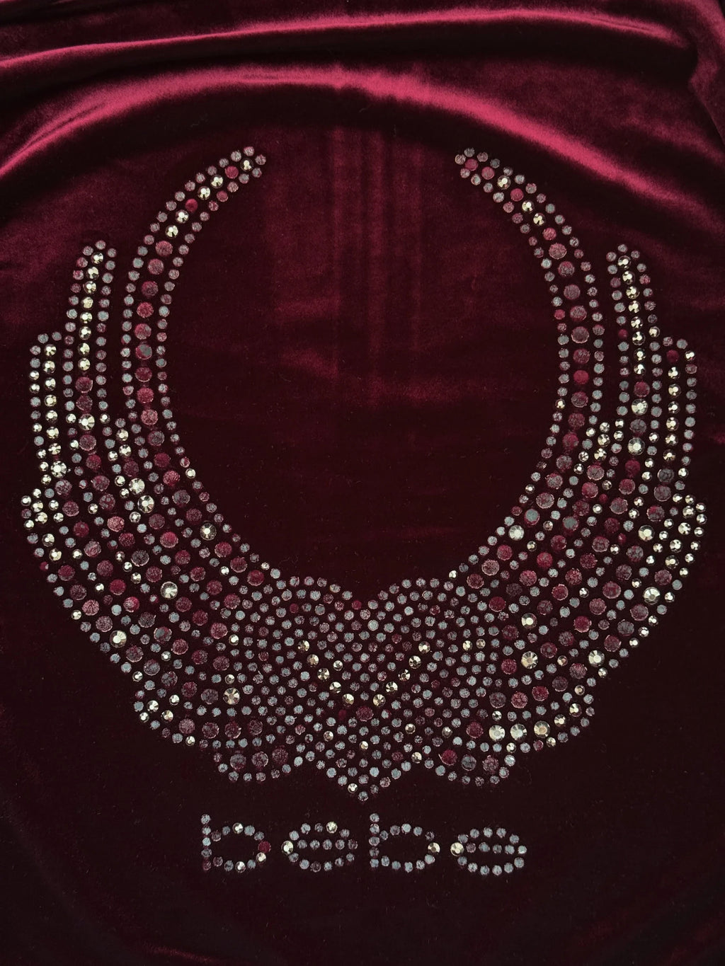 Bebe Velvet Cardigan